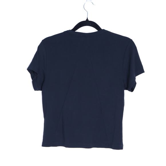 RAG & BONE Luca Baby Tee Black Crew Neck Short Sleeve Knit Top Women's M - Picture 2 of 10